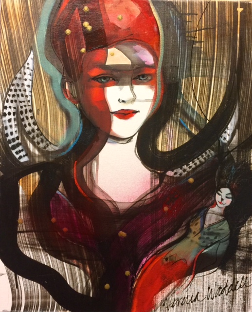 verena waddell visual artist original art glipe